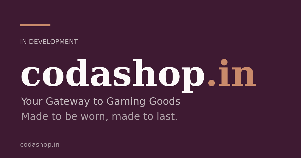 Link preview image for codashop.in
